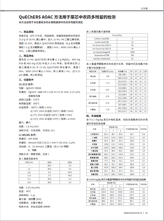 农残篇